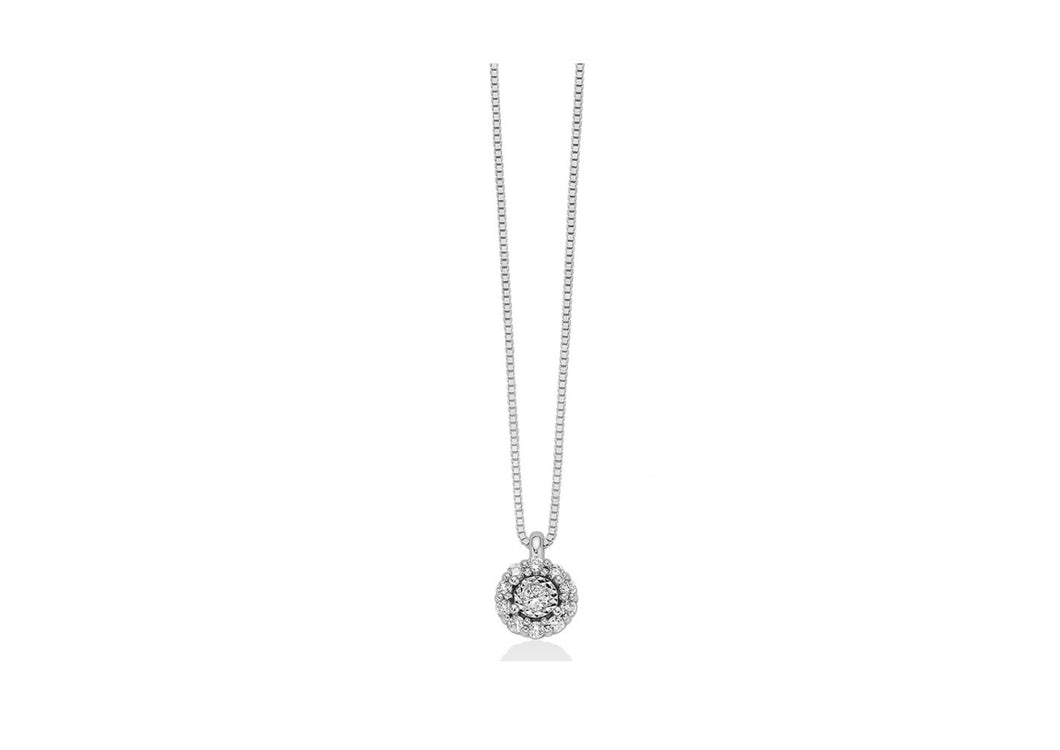 COLLANA MILUNA PUNTO LUCE CON DIAMANTI CLD4546