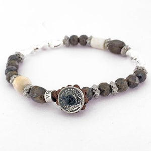Bracciale Unisex in argento 925 Pietre Naturali Gerba GE/MYLAND22