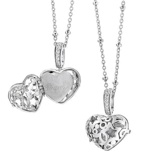 Collana da donna in argento e diamanti Comete GLA 101