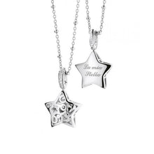 Carica l&#39;immagine nel visualizzatore di Gallery, Collana da donna in argento e diamanti Comete GLA 104
