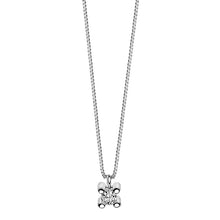 Carica l&#39;immagine nel visualizzatore di Gallery, Collana da donna in oro bianco Punto Luce Comete GLB 1406

