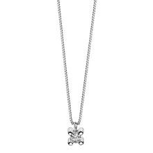 Load image into Gallery viewer, Collana da donna in oro bianco Punto Luce Comete GLB 1405
