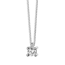 Carica l&#39;immagine nel visualizzatore di Gallery, Collana da donna in oro bianco Punto Luce Comete GLB 1407
