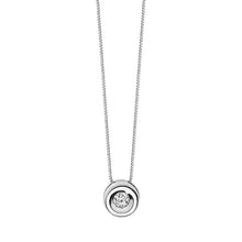 Carica l&#39;immagine nel visualizzatore di Gallery, Collana da donna in oro bianco Punti Luce Comete GLB 1417
