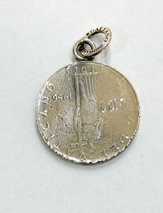 Reproduction Pendant In 925 Silver LIRE 100 Vatican