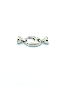 Pearl wire clasp in White Gold and Diamonds Miluna PNL520B