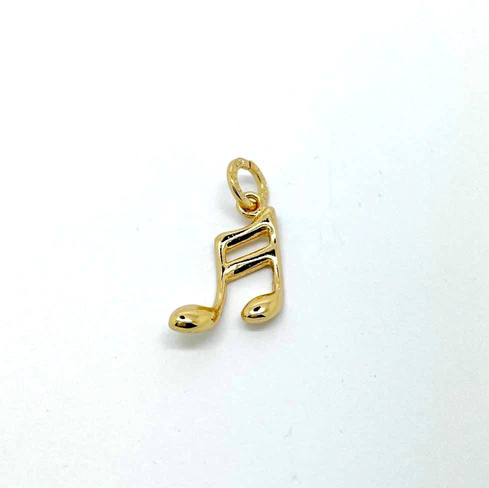 Charm in Argento 925 Nota musicale dorata Giovanni Raspini 08944