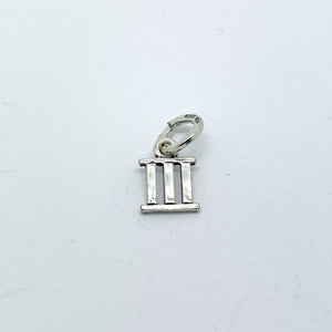 Charm in Argento 925 Numero romani 'III' Giovanni Raspini 09491