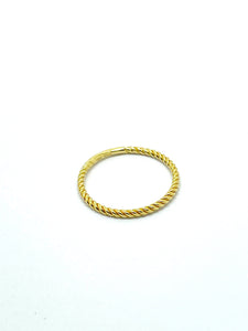 Anello in oro Giallo 18Kt (750) mis 14 cod.72125/14
