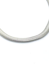 Cargar imagen en el visor de la galería, Bracciale in Argento 925 maglia piatta cm 19 Cod.77030
