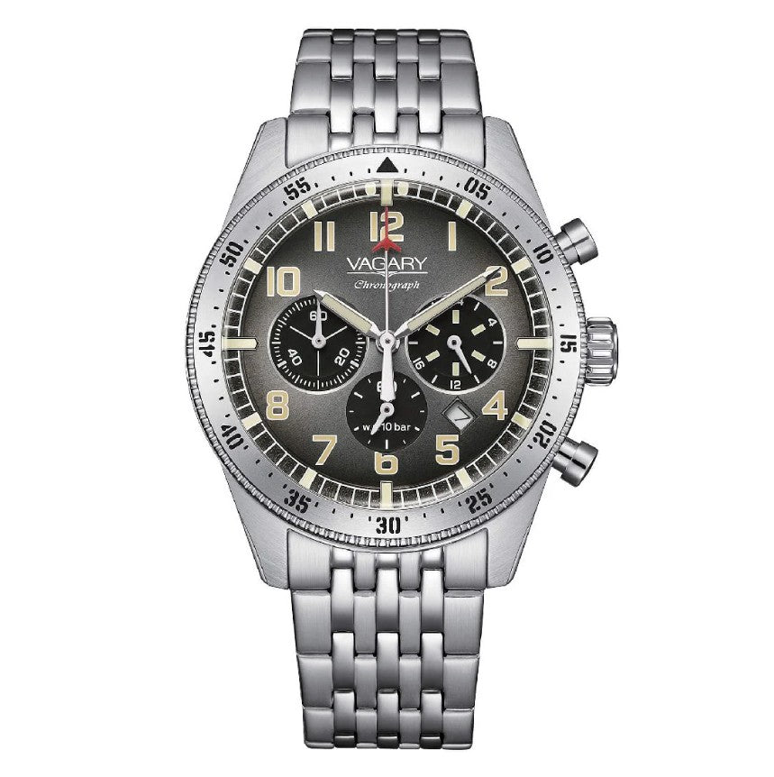 Orologio cronografo da uomo Vagary By Citizen flyboy IV2-117-61