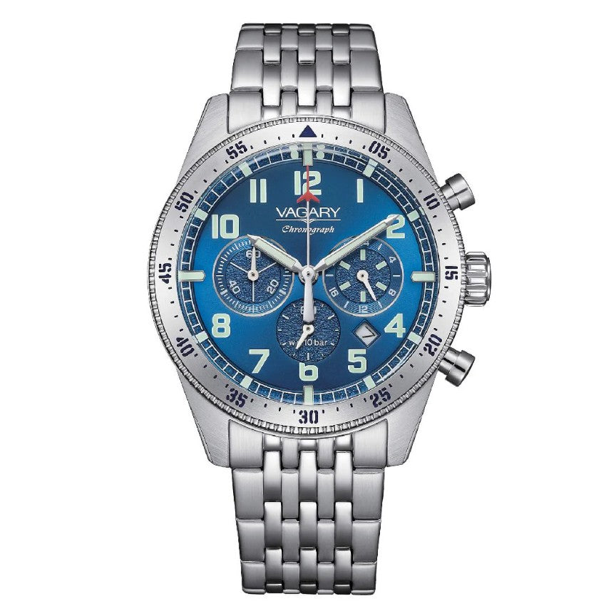 Orologio cronografo da uomo Vagary By Citizen flyboy IV2-117-73