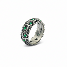 Load image into Gallery viewer, Anello da donna in argento 925 Maestro Riverso Primule Misura 25 AnPrm11/V
