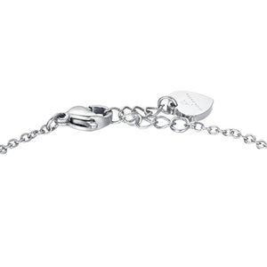 Bracciale banbina in acciaio con coccinella Luca Barra JB102