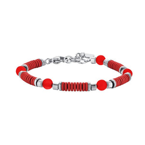 Bracciale bambina in acciaio con pietre Luca Barra JB147