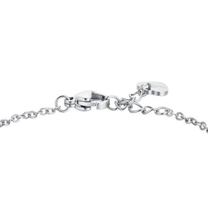 Bracciale bambina in acciaio con cuore Luca Barra JB206