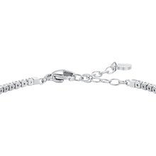 Carica l'immagine nel visualizzatore di Gallery, Bracciale bambina tennis in acciaio con zirconi Luca Barra JB248
