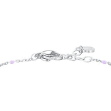 Cargar imagen en el visor de la galería, Bracciale bambina in acciaio con stella e zircone Luca Barra JB253
