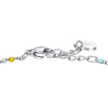 Carica l'immagine nel visualizzatore di Gallery, Bracciale bambina in acciaio con piastra e stella Luca Barra JB270
