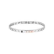 Carica l'immagine nel visualizzatore di Gallery, Bracciale da uomo in acciaio Maserati diamonds JM125ATY23

