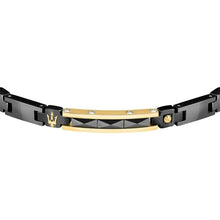 Cargar imagen en el visor de la galería, Brazalete de acero para hombre Maserati Iconic JM423AVD27
