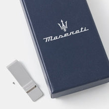 Carica l'immagine nel visualizzatore di Gallery, Fermasoldi in acciaio maserati iconic JM225AVD95

