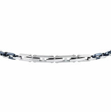 Cargar imagen en el visor de la galería, Bracciale Maserati da uomo in acciaio JM226ATZ78
