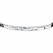 Carica l'immagine nel visualizzatore di Gallery, Bracciale da uomo in acciaio e ceramica Maserati JM226ATZ83
