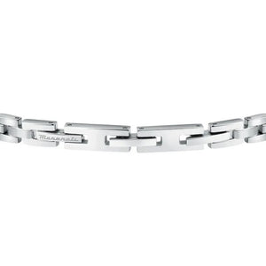 Bracciale da uomo in acciaio Maserati Iconic JM324AVD56