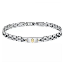 Carica l'immagine nel visualizzatore di Gallery, Bracciale da uomo in acciaio Maserati Jewels JM420ATH05
