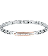 Carica l'immagine nel visualizzatore di Gallery, Bracciale da uomo in acciaio Maserati Iconic JM423ATY18
