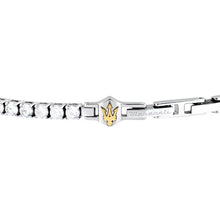 Load image into Gallery viewer, Bracciale da uomo in acciaio Maserati tennis JM425AVC12
