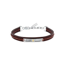 Load image into Gallery viewer, Bracciale da uomo Maserati recycled leather JM525AVE31
