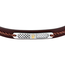 Load image into Gallery viewer, Bracciale da uomo Maserati recycled leather JM525AVE31
