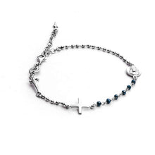 Cargar imagen en el visor de la galería, Pulsera Cesare Paciotti Rosario Hombre JPBR1296B
