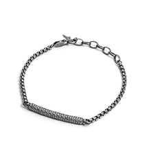 Cargar imagen en el visor de la galería, Pulsera de hombre Cesare Paciotti White Feeling plata JPBR1439V
