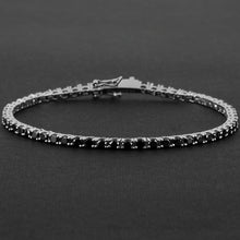 Load image into Gallery viewer, Cesare Paciotti silver men&#39;s tennis bracelet JPBR2469B
