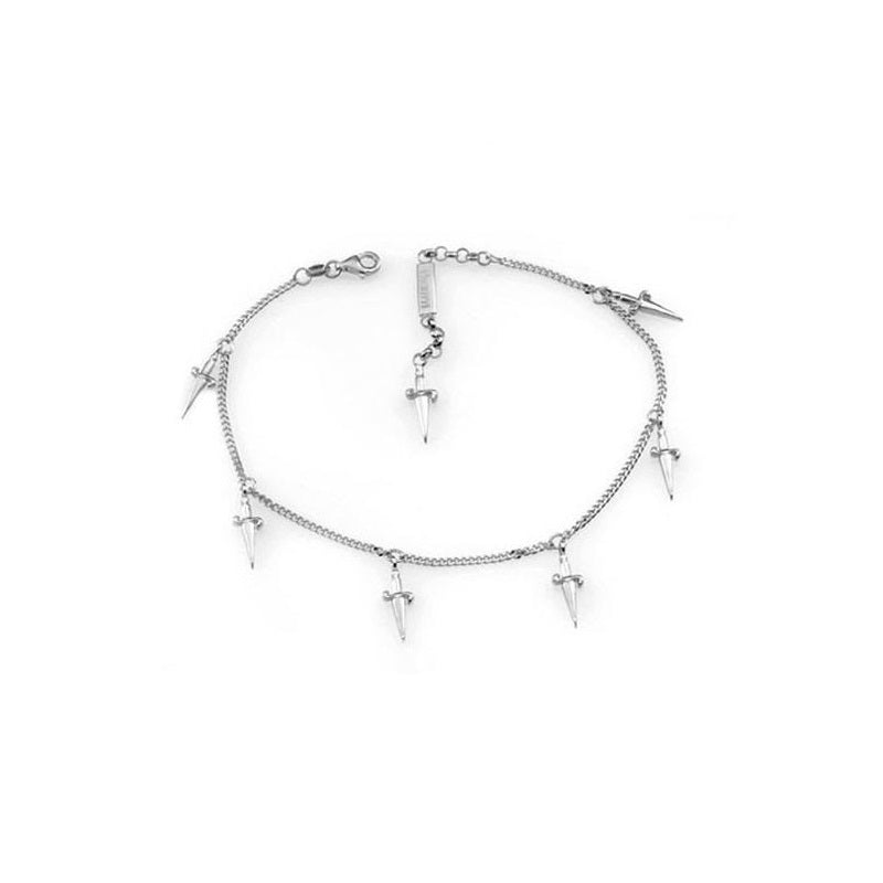 Cesare Paciotti silver women's anklet JPCV0262B