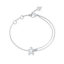 Carica l&#39;immagine nel visualizzatore di Gallery, Bracciale da donna in acciaio e cristalli Guess JUBB05 538JW RH
