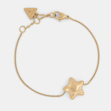 Carica l&#39;immagine nel visualizzatore di Gallery, Bracciale da donna in acciaio dorato Guess JUBB05 546JW YG
