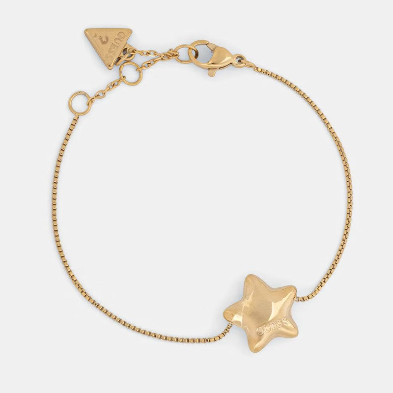 Bracciale da donna in acciaio dorato Guess JUBB05 546JW YG