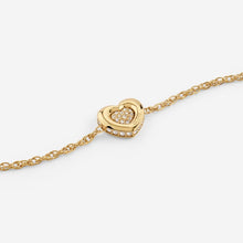 Carica l&#39;immagine nel visualizzatore di Gallery, Bracciale da donna in acciaio dorato e cristalli Guess JUBB05 461JW YG
