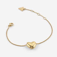 Carica l&#39;immagine nel visualizzatore di Gallery, Bracciale da donna in acciaio dorato Guess JUBB05 542JW YG
