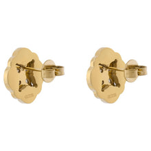 Carica l&#39;immagine nel visualizzatore di Gallery, Orecchini da donna in acciaio dorato e cristalli Guess JUBE05 504JW YG
