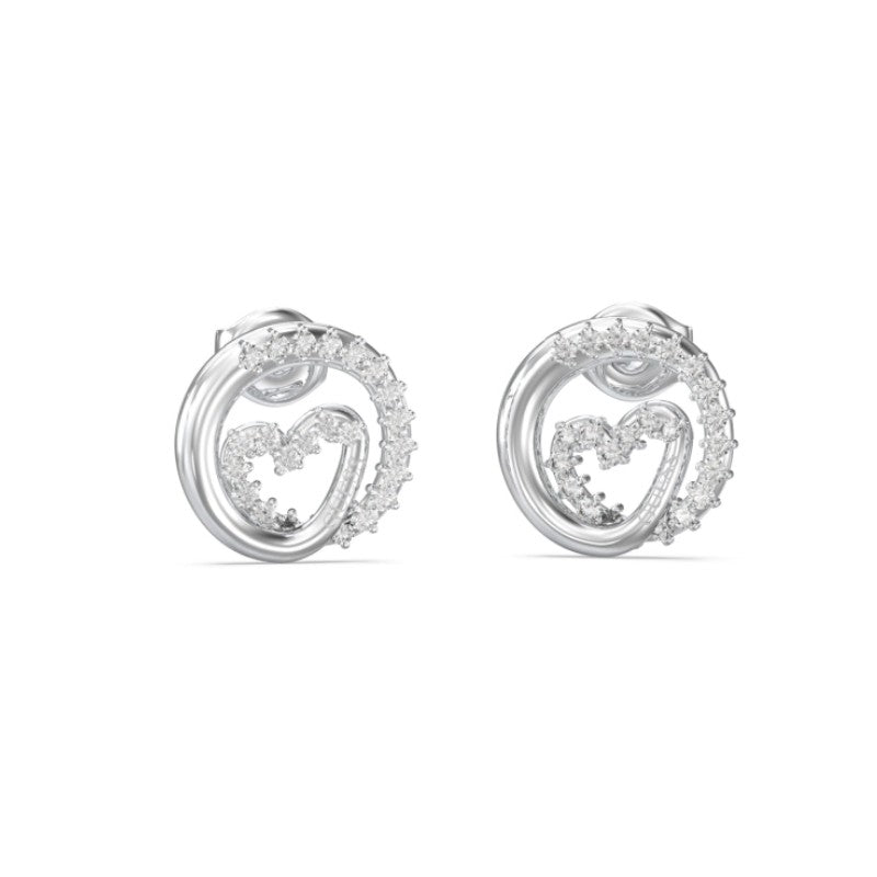 Orecchini da donna in acciaio e cristalli Guess JUBE05 528JW RH