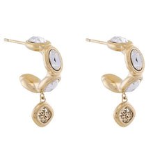 Carica l&#39;immagine nel visualizzatore di Gallery, Orecchini da donna in acciaio dorato Guess JUBE05 571JW YG
