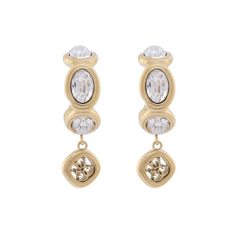 Orecchini da donna in acciaio dorato Guess JUBE05 571JW YG