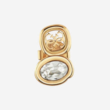 Carica l&#39;immagine nel visualizzatore di Gallery, Orecchini da donna in acciaio dorato e cristalli Guess JUBE05 572JW YG
