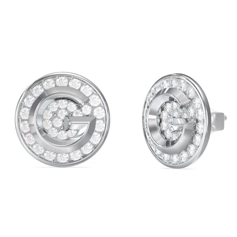 Orecchini da donna in acciaio e cristalli Guess JUBE05 448JW RH