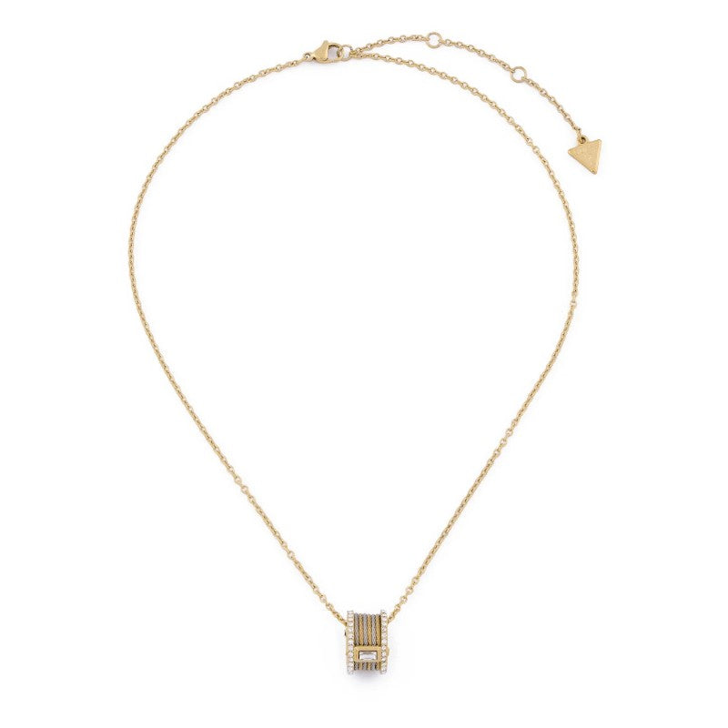 Collana da donna in acciaio dorato Guess  JUBN05 389JW